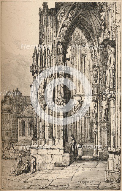 'Ratisbon', c1820 (1915). Artist: Samuel Prout.