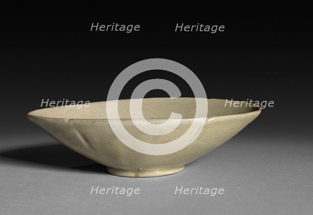Chan: Oval Shaped Shallow Cup, 900s. Creator: Unknown.