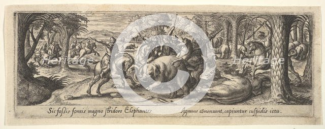 1 of 8 plates on Hunting and Fishing. Creator: Unknown.