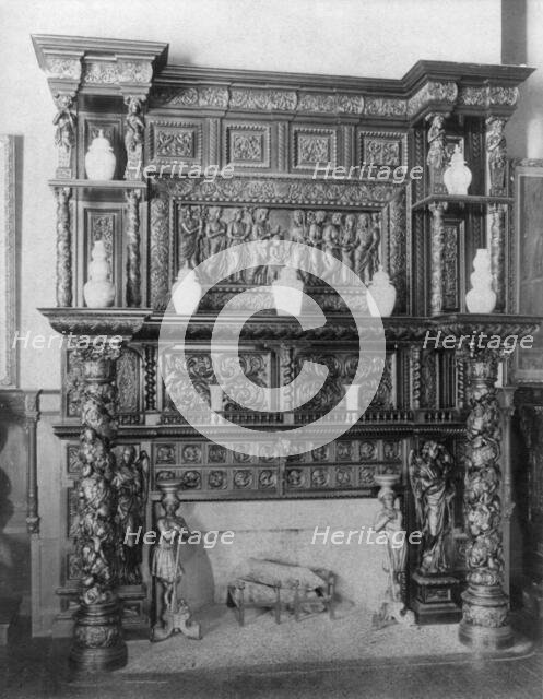 Interior of John R. McLean House, 1500 I St., N.W., Washington, D.C., c1907. Creator: Frances Benjamin Johnston.