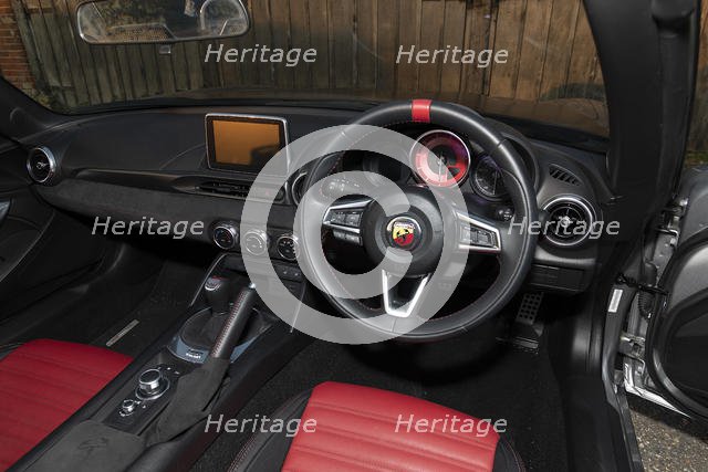 2018 Fiat 124 Abarth Spider. Creator: Unknown.