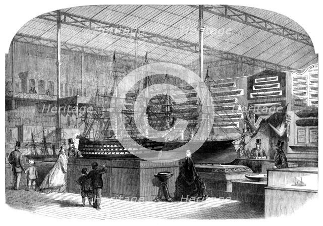 The International Exhibition: the Admiralty Department of the Naval Court, 1862. Creator: Smyth.