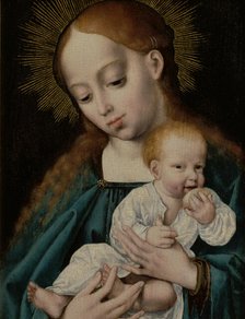 Madonna and Child Eating an Apple, between 1525-1530. Creator: Joos van Cleve.