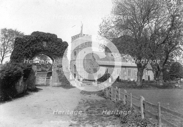 Church of St Nicholas, Sturry, Kent, 1890-1910. Artist: Unknown