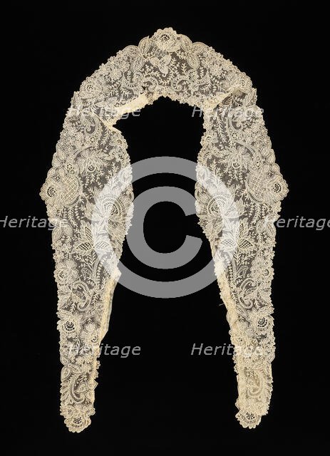 Neckpiece, Belgian, ca. 1870. Creator: Unknown.