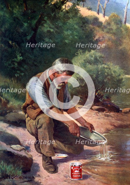 'The Prospector', 1908-1909.Artist: Jan Hendrik Scheltema