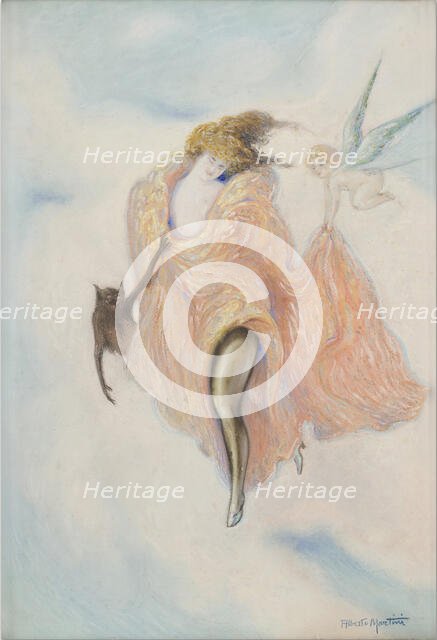 Corteo, 1912. Creator: Martini, Alberto (1876-1954).