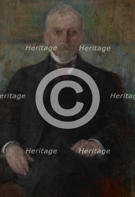 Portrait of Henryk Sienkiewicz, 1913. Creator: Olga Boznanska.
