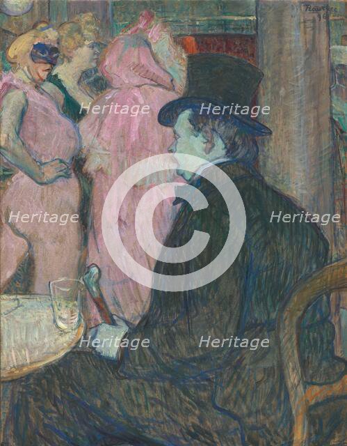 Maxime Dethomas, 1896. Creator: Henri de Toulouse-Lautrec.