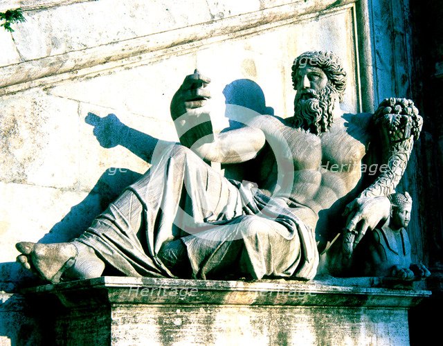 Allegory of the Nile, Roman statue.