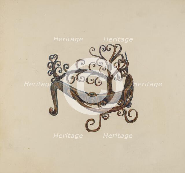 Crown, c. 1937. Creator: Al Curry.