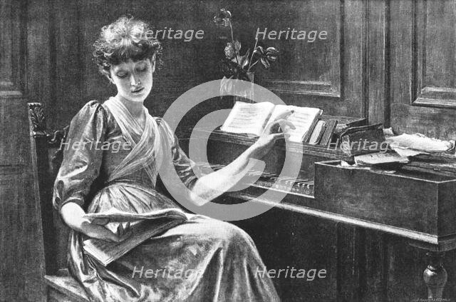 ''"Old Song's" after R. Poetzellberger', 1890. Creator: Unknown.