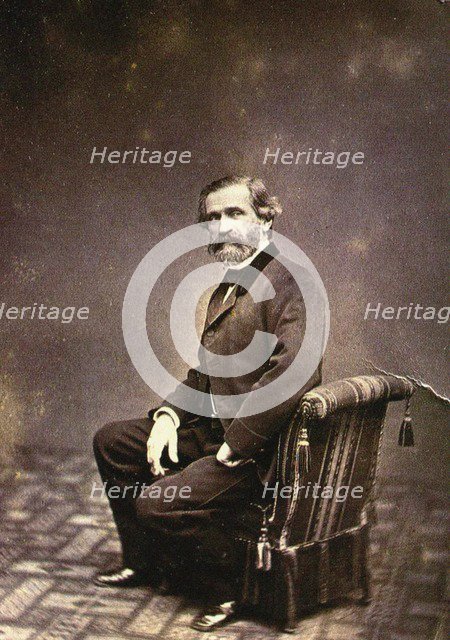 Portrait of the Composer Giuseppe Verdi (1813-1901), 1874.