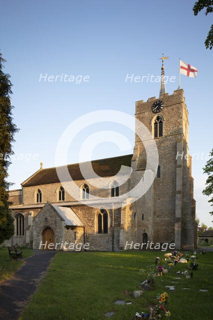 St John the Baptist's Church, Somersham, Cambridgeshire, 2020. Creator: Patricia Payne.