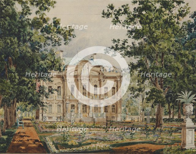 Own Dacha of Emperor Alexander II in Peterhof  , 1850s.