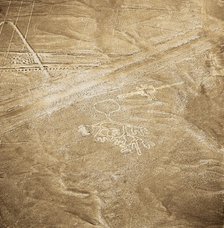 Hands, Nazca Lines, Ica, Peru, 2015. Creator: Luis Rosendo.