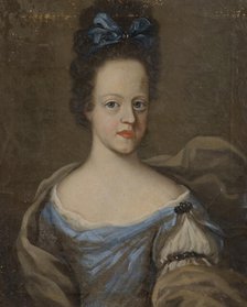 Unknown woman, probably Maria Elisabet, 1678-1755, c18th century. Creator: Anon.