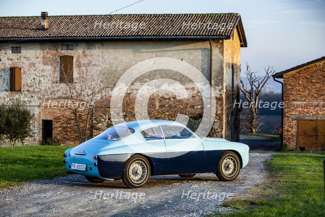 1955 Alfa Romeo 1900 SZ coupe Zagato. Creator: Unknown.