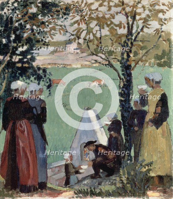 Sacred Spring at Guidel', 1905.