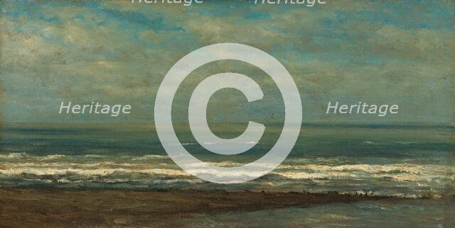 Seascape near Heijst, c.1868. Creator: Willem Roelofs.