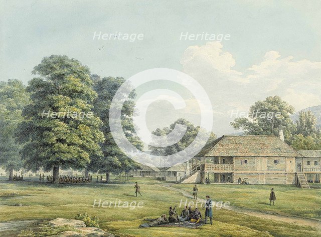 House of Prince Dadiani in Mingrelia, 1833.