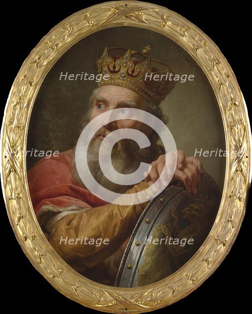 Portrait of King Casimir III the Great (1310-1370), 1768-1771. Creator: Bacciarelli, Marcello (1731-1818).