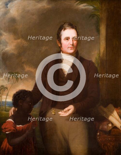 Portrait of Joseph Sturge, 1800-1850.  Creator: Alexander Rippingille.