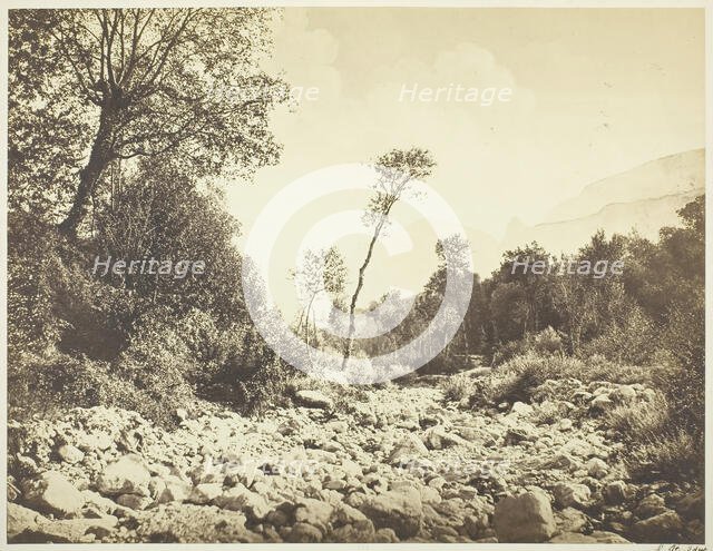 Voreppe (Dauphine), c. 1855. Creator: Edouard Baldus.