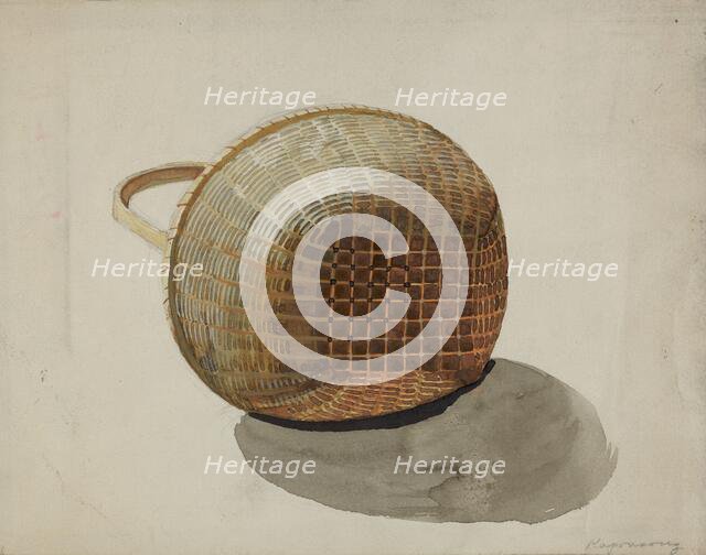 Shaker Basket, 1935/1942. Creator: Kapousouz.