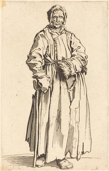 One-Eyed Woman, c. 1622. Creator: Jacques Callot.