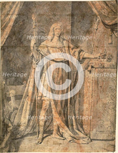 Portrait of Louis XIII, c. 1644. Creator: Philippe de Champaigne.