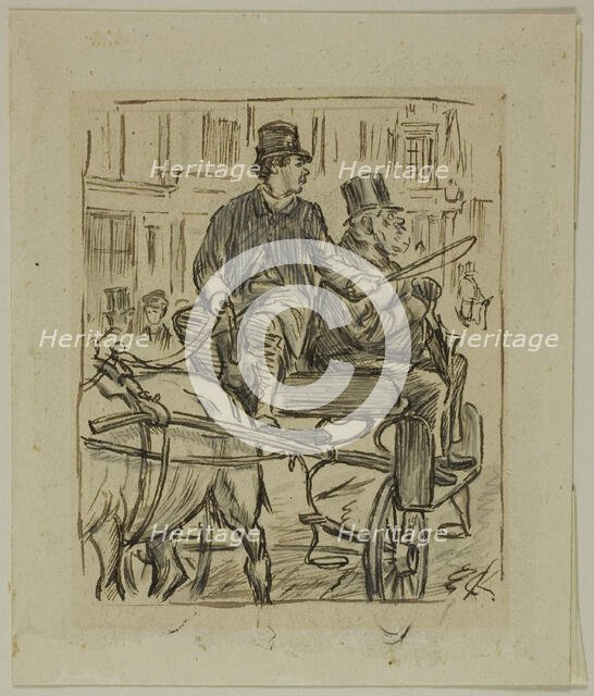 The Sights of Dublin, April 28, 1877. Creator: Charles Samuel Keene.