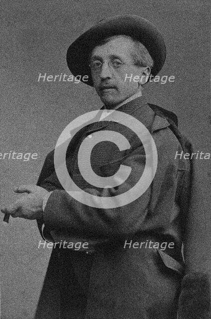 Portrait of Anton Azbe (1862-1905), c1900. Creator: Photo studio Franz Werner, Munich  .