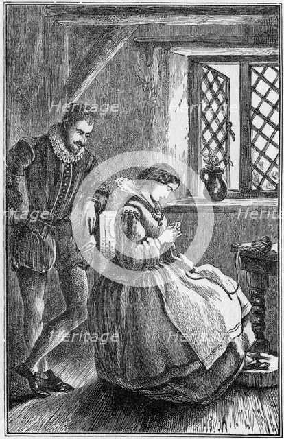 William Lee, English inventor of the frame-knitting machine, 19th century. Artist: Unknown