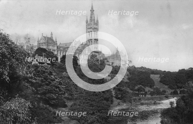 Glasgow University, Glasgow, early 20th century. Artist: Unknown