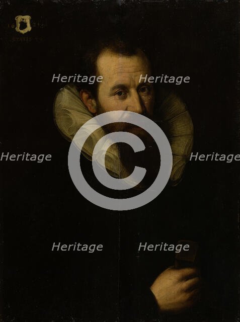 Portrait of a Man aged 46, 1621. Creator: Gottfried de Wedig.