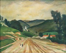 Plavecké Podhradie, 1931. Creator: Július Schubert.
