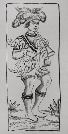 The Fool, Tarot Deck, 15th century, (1877). Creator: Unknown.