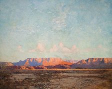 The Karoo, Cape Of Good Hope At Evening, 1924.  Creator: Robert Gwelo Goodman.