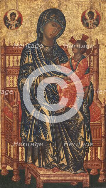 Enthroned Madonna and Child, c. 1250/1275. Creator: Unknown.