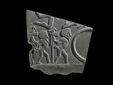 Fragment of battlefield palette, 3100 BC. Artist: Unknown.