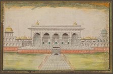 The Kass Mahal, part of the Red Fort at Agra, (between 1820 and 1829?). Creator: Unknown.
