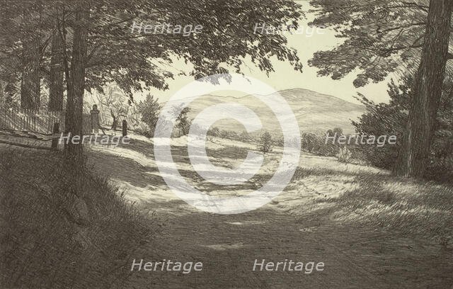 North View, 1923. Creator: Bolton Coit Brown.