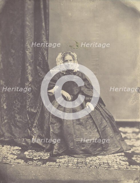 Gröfin Auersperg, 1850s-60s. Creator: Franz Antoine.