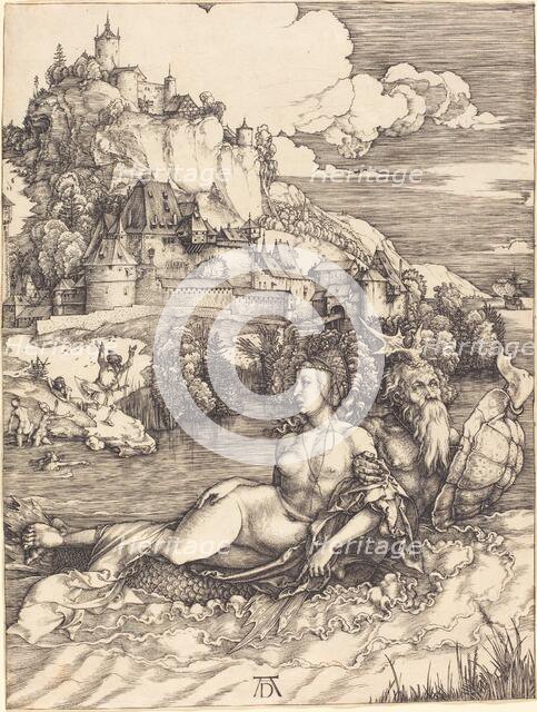 Sea Monster ("Das Meerwunder"), c. 1498. Creator: Albrecht Durer.