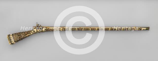 Miquelet Rifle, Turkish, late 18th century. Creator: Unknown.