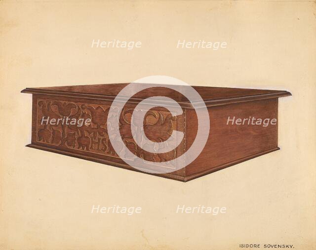 Box, c. 1936. Creator: Isidore Sovensky.