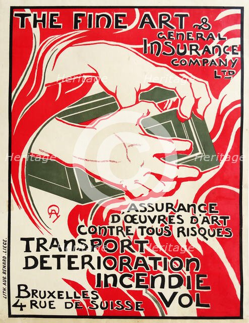 The Fine Art & General Insurance Co. , 1897. Creator: Donnay, Auguste (1862-1921).