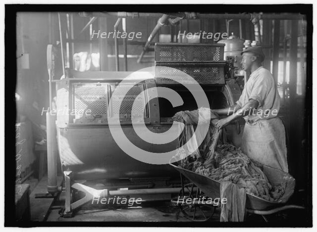 Rag washer, between 1912 and 1917. Creator: Harris & Ewing.