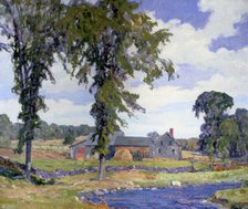 'Pasture Brook', 1928. Artist: Harriet Lumis